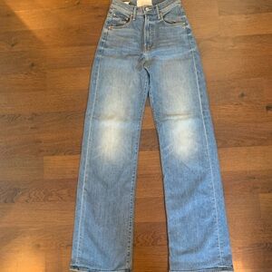 MOTHER High Rise Jeans - Medium Blue